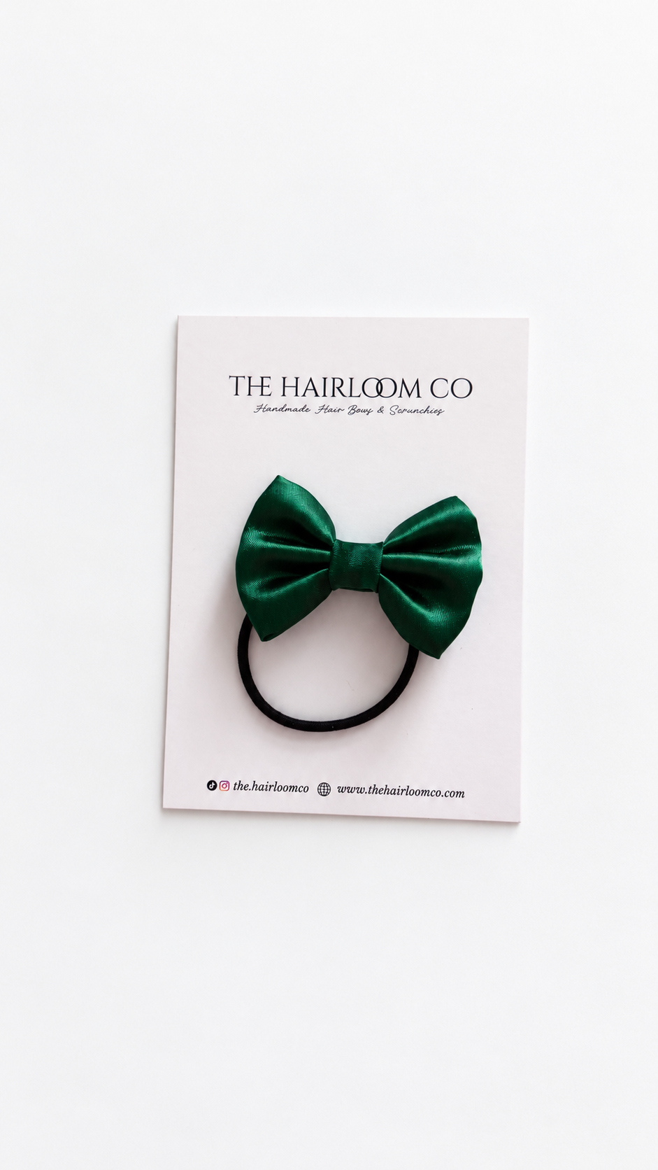 Satin Bow On Hair Tie | Available in 10 Colours