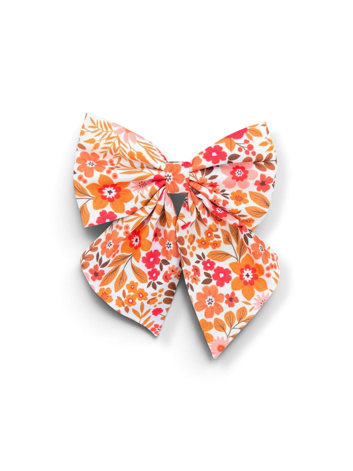 Marigold Days | Retro Floral Classic Bow