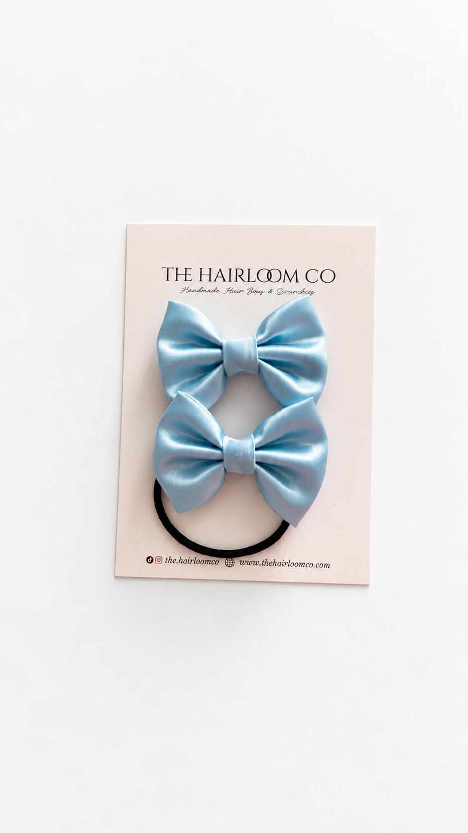 Satin Bow On Hair Tie | Available in 10 Colours