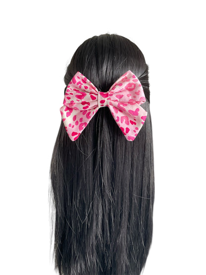 Pink Leopard | Sailor Bow