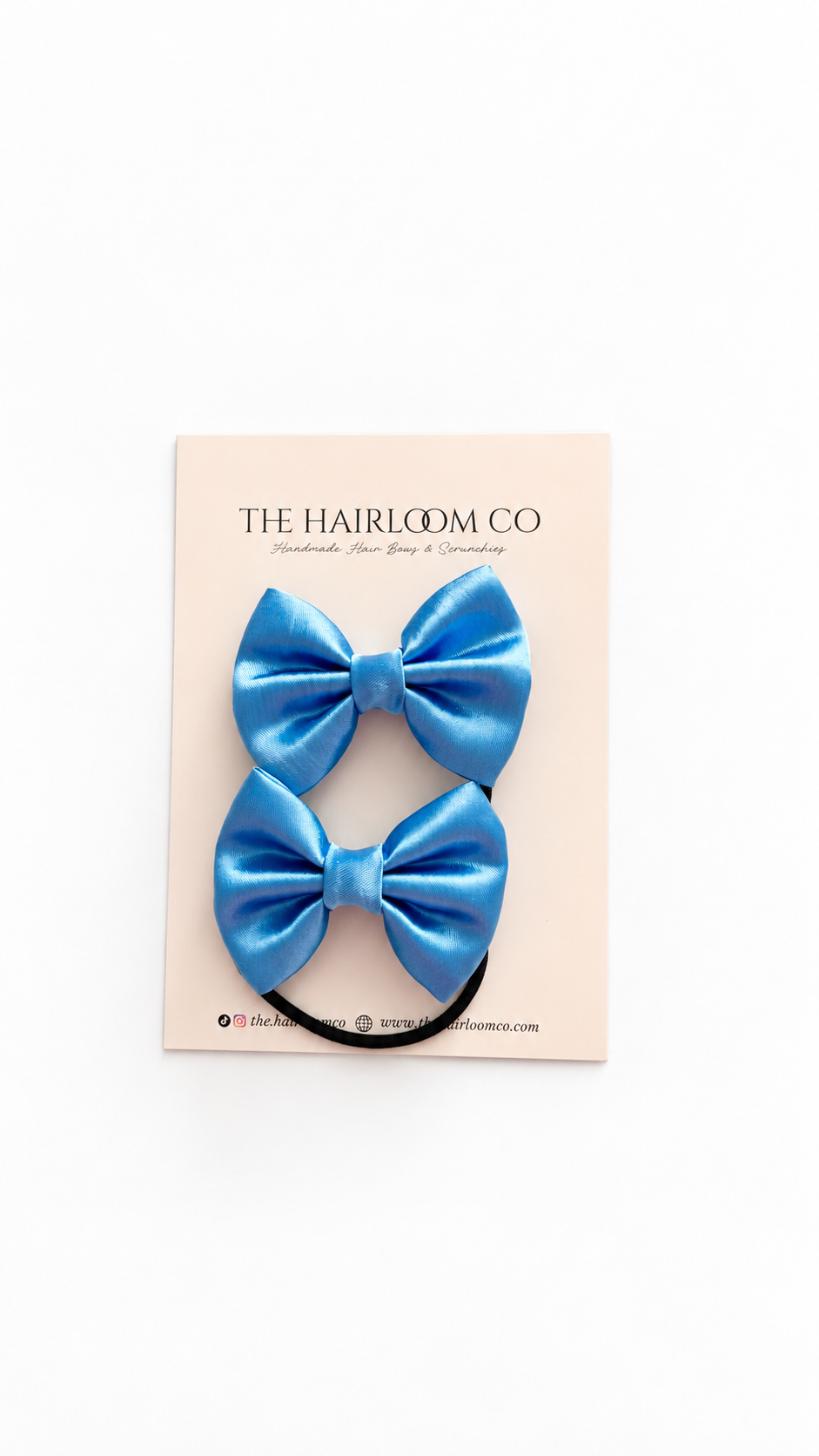 Satin Bow On Hair Tie | Available in 10 Colours