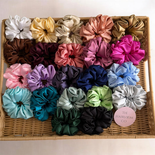 Classic Satin Scrunchies