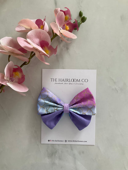 Mermaid | Petal Bow
