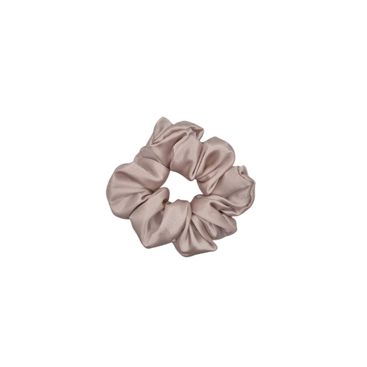 Blush Pink Satin Scrunchie