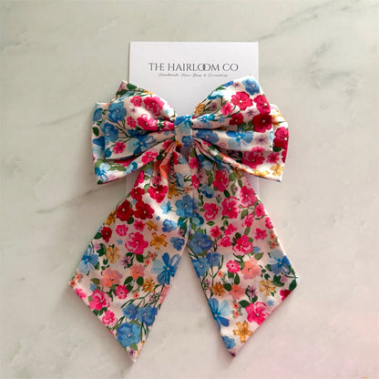 Blossom Lane | Floral Coquette Bow