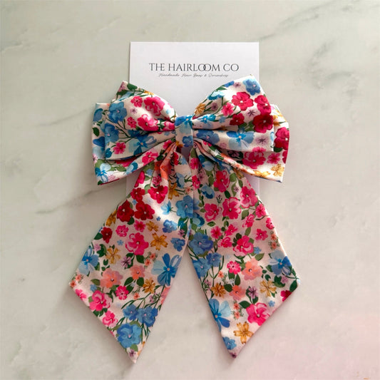 Blossom Lane | Floral Coquette Bow